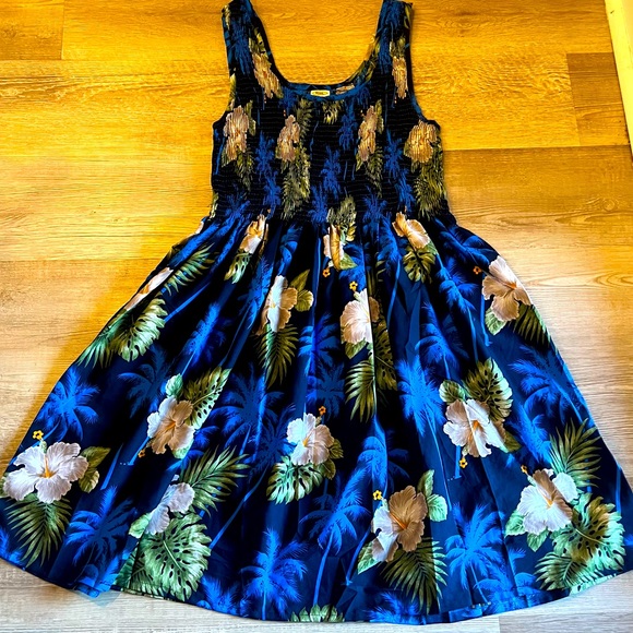 RIMA Dresses & Skirts - SUNDRESS•TROPICAL PRINT•ONE SIZE